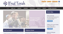 Desktop Screenshot of bnaitorah.com